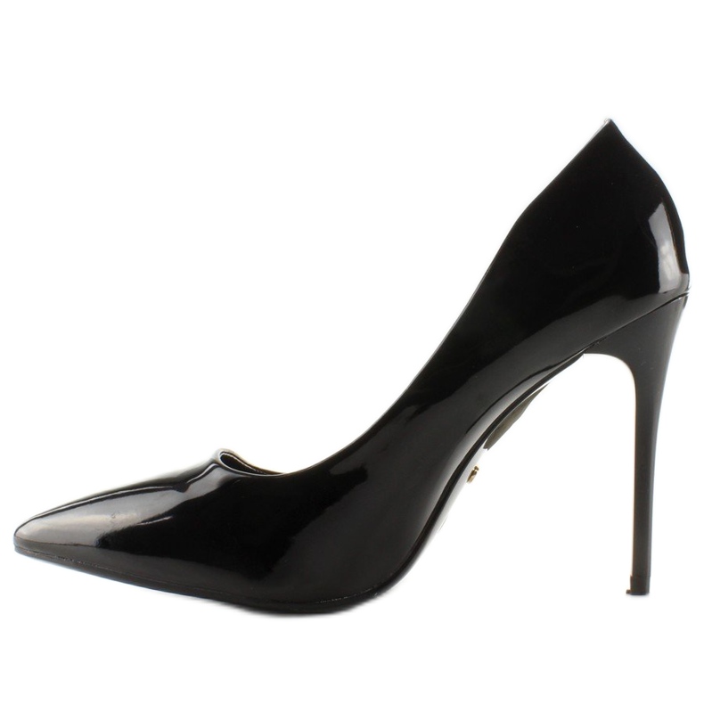 Frumoasă, clasică femeie ZJ-08 Black negru 2