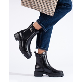 W. Potocki Cizme Chelsea de dama negre Potocki negru 2 W. Potocki Cizme Chelsea de dama negre Potocki negru 2