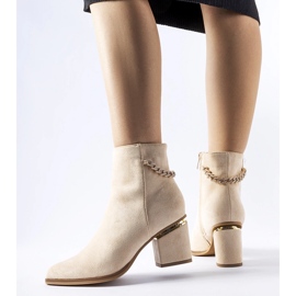 Botine Hiney izolate bej 2