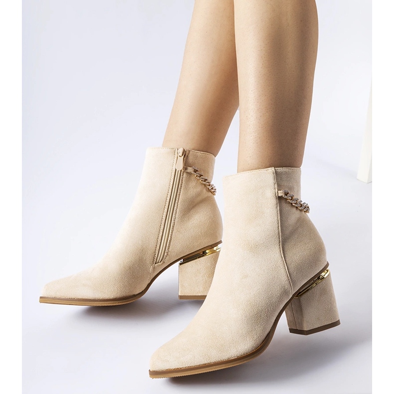 Botine Hiney izolate bej 1