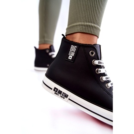 Pantofi Classic High Izolați Big Star KK274598 Negri negru 2