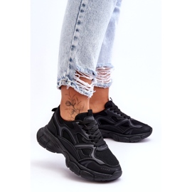 Pantofi sport negri de damă negru 1