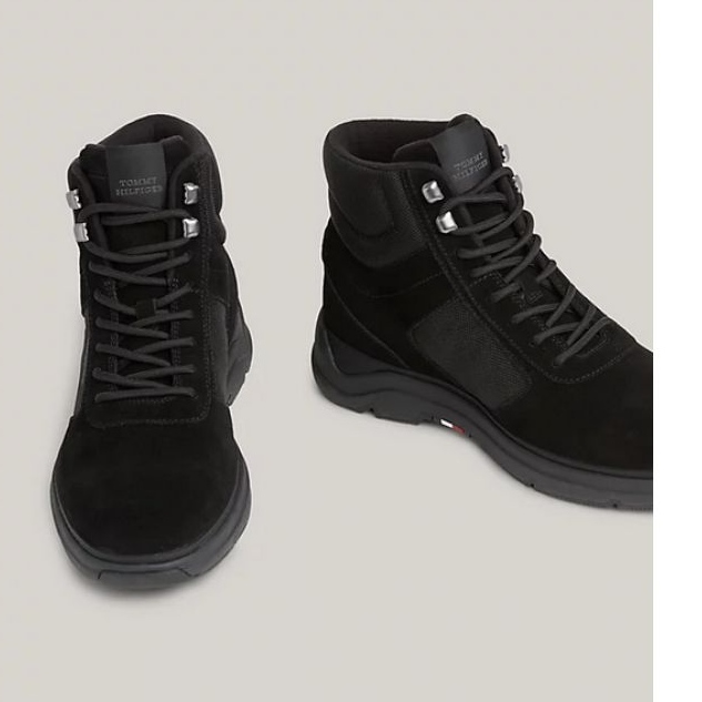 Pantofi Tommy Hilfiger Core W Mix Cordura Hybrid Boot M FM0FM04807BDS negru 1