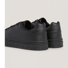 Pantofi Tommy Hilfiger Court Thick Cupsole Leather M FM0FM048300GQ negru 1