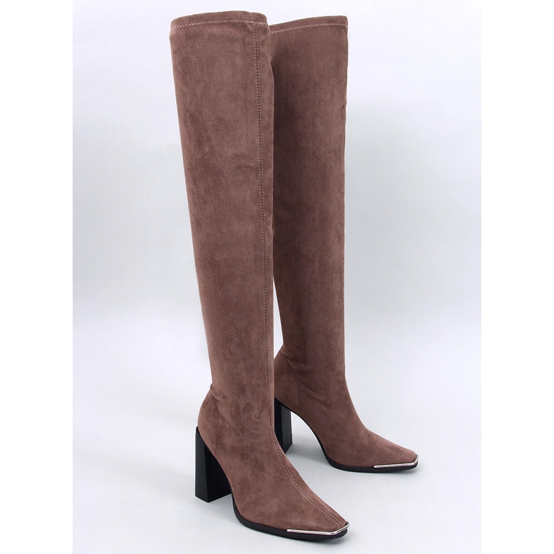 Tocuri înalte Marlone Khaki maro 1