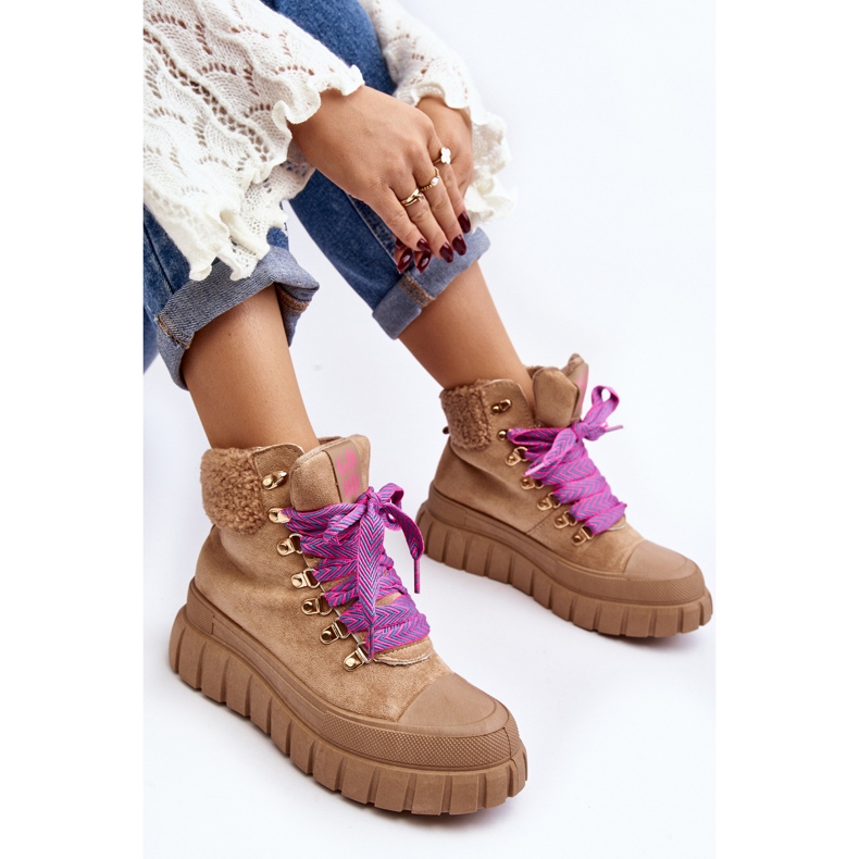 Cizme Maro Ralotta Izolate Trapper Pe O Talpă Groasă 1