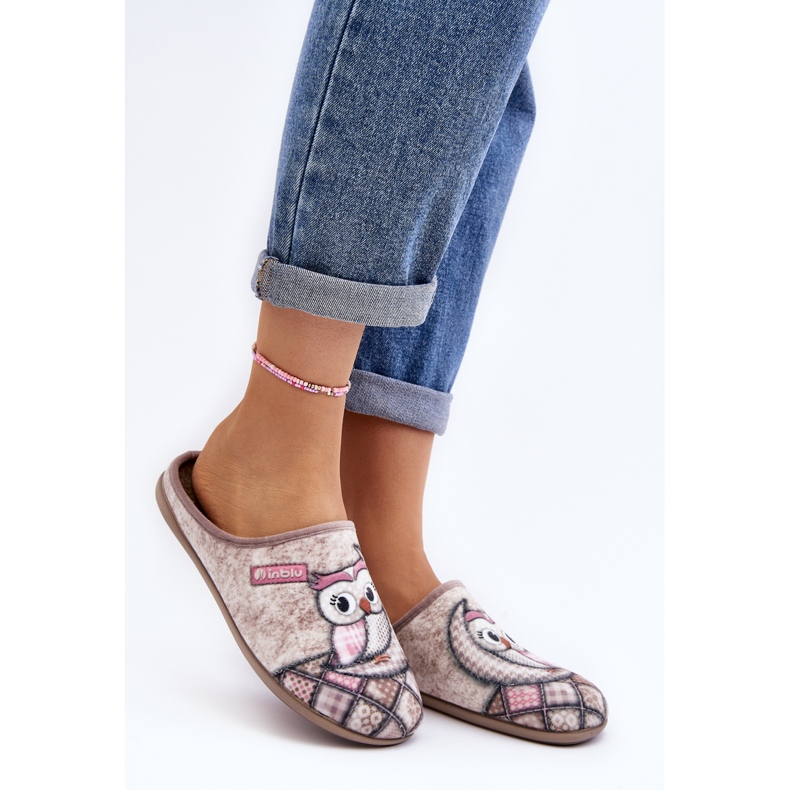 Home Slapi Owl Inblu Slapi GF000018 Bej 2