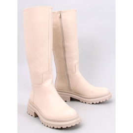 Cizme cu protector Rooney Beige bej 1 Cizme cu protector Rooney Beige bej 1