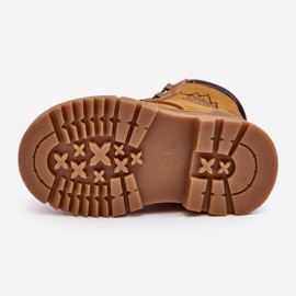 Cizme izolate Camel Walter pentru copii maro 2