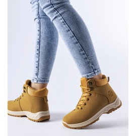 Cizme Guarcino izolate caramel maro 1