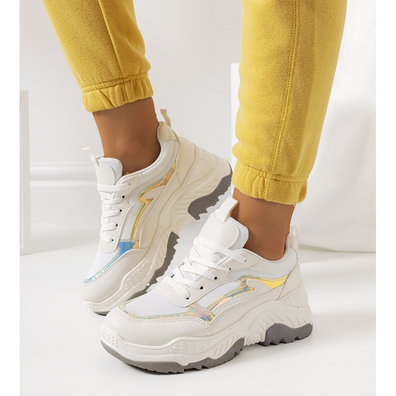 Tenisi Bej Gossett alb 2