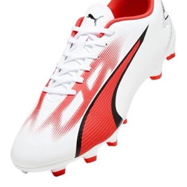Pantofi de fotbal Puma Ultra Play FG/AG 107423 01 alb 3