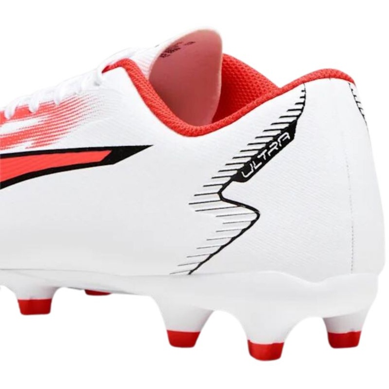 Pantofi de fotbal Puma Ultra Play FG/AG 107423 01 alb 4