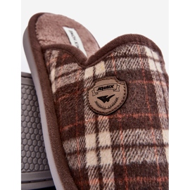 Papuci maro pentru bărbați Kallile 2