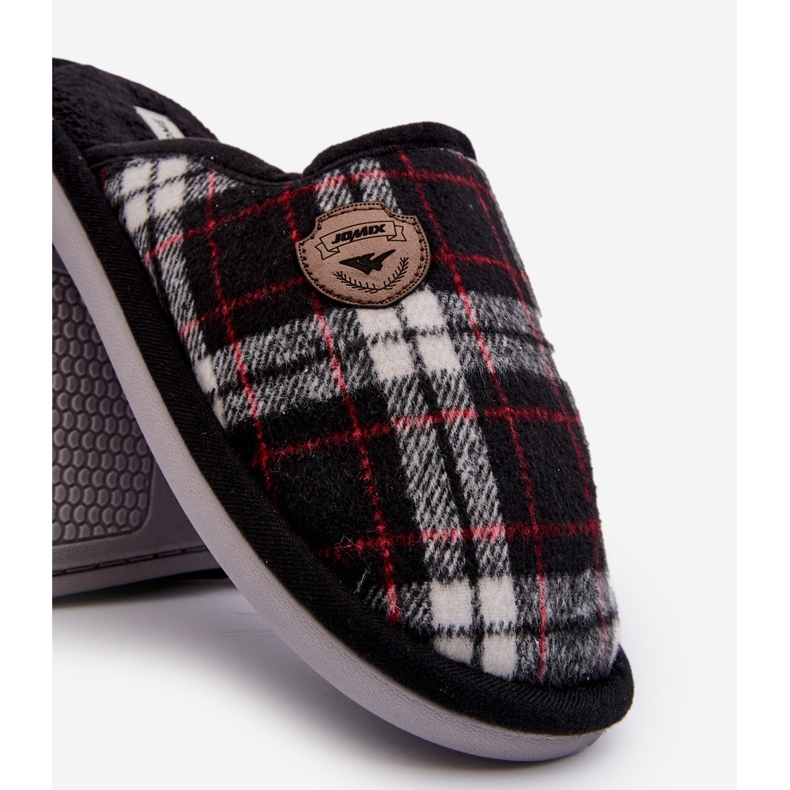 Papuci negri Kallile pentru bărbați negru 2