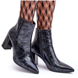 Botine patentate S.Barski MR870-58 Bleumarin albastru 4
