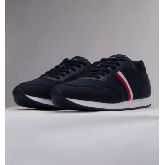 Pantofi Tommy Hilfiger Core Lo Runner M FM0FM04504 DW5 albastru 1