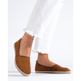 Balada Espadrile textile usoare maro 1