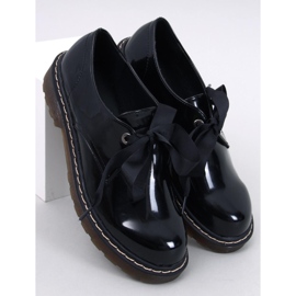 Pantofi dama din piele lacuita Sherone Black negru 1