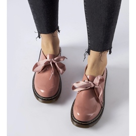 Pantofi roz cu fundita decorativa de la Rodriguez 1