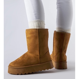 Cizme de zăpadă înalte maro Summit 1