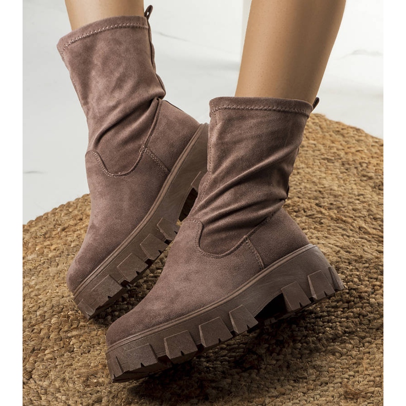 Cizme de dama maro Makayla 1 Cizme de dama maro Makayla 1