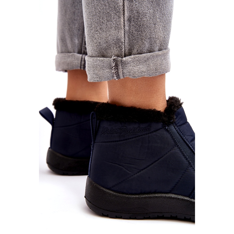 News Cizme de zăpadă albastru bleumarin pentru femei 2