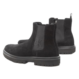 Calvin Klein Jeans Lug Mid Chelsea Boot M YM0YM00271 pantofi negru 1