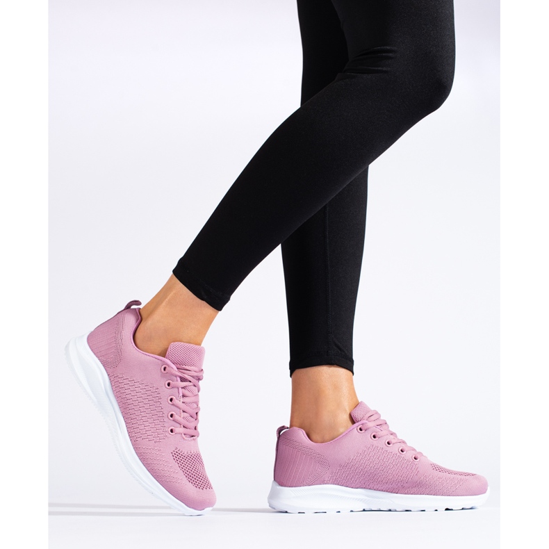 SUPER COOL Adidași deschisi ușori roz 1