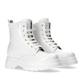 Tommy Hilfiger Lacu Up Bootie W T4A5-33039-1453100-100 alb 1