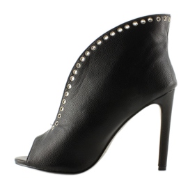 Botine Stilettos Cu Știfturi Hp-36 Negru 1