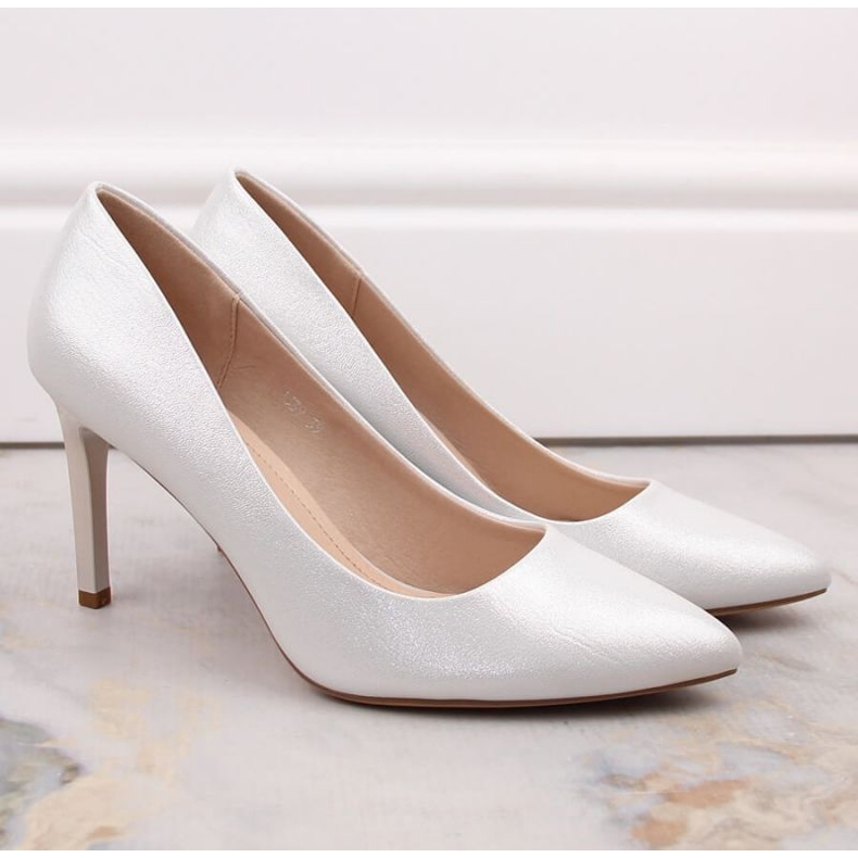 Sergio Leone W SK428A tocuri înalte argintii 1