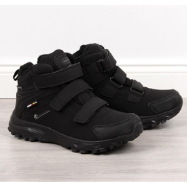 Pantofi de trekking izolați American Club M AM855, negri negru 1