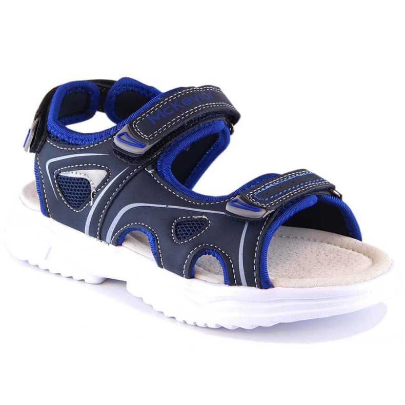 McKinley McKeylor Jr JAN229A Sandale cu velcro, bleumarin 2