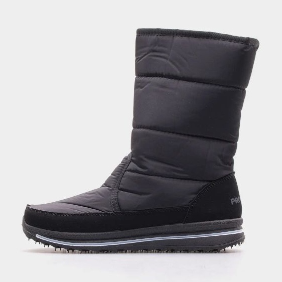 Progress Cizme de zăpadă izolate pentru femei Progj-21-08 Negru 2