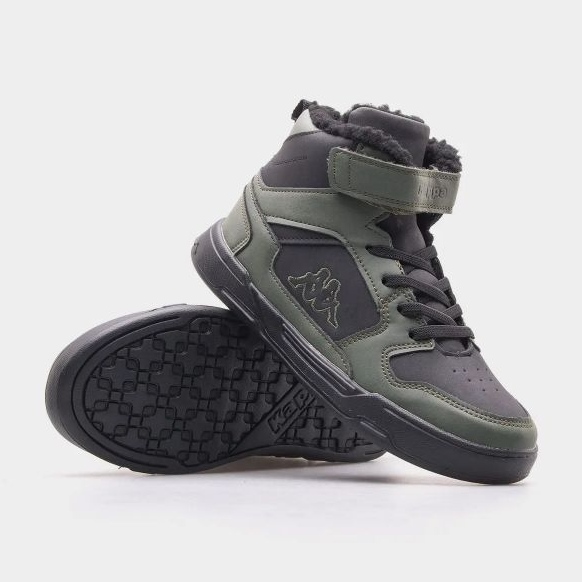 Pantofi Kappa Lineup Fur K Jr 261071K-3111 verde 1
