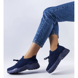 Adidași albaștri cu partea superioară flexibilă de la Gois albastru 1