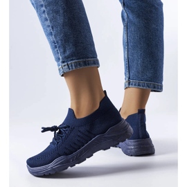 Adidași albaștri cu partea superioară flexibilă de la Gois albastru 2