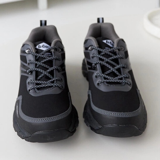 Lee Cooper Black Aqua Shell LCJ-22-01-1372M pantofi sport negru 1 Lee Cooper Black Aqua Shell LCJ-22-01-1372M pantofi sport negru 1