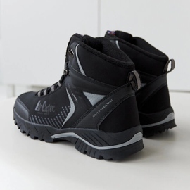 Lee Cooper Ghete de bărbați izolate negre LCJ-22-01-1399M Negru 2