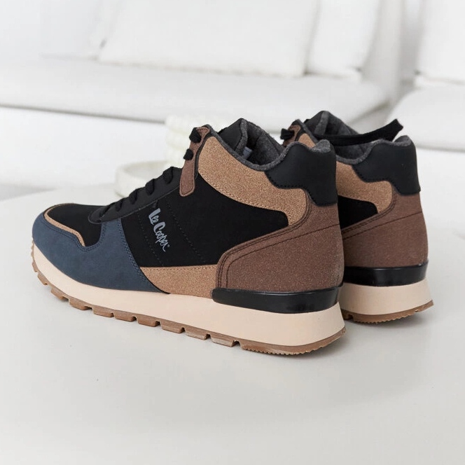 Lee Cooper Adidasi albastru si maro LCJ-23-31-3065M 1