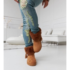 Cizme de zapada maro Gerradino captusite cu blana 1