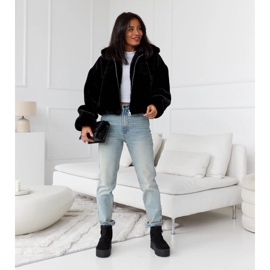 Cizme de zăpadă scurte negre de la Casimiro negru 1 Cizme de zăpadă scurte negre de la Casimiro negru 1