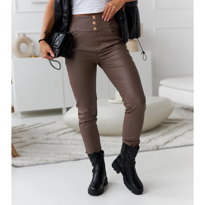 Botine negre cu matlasare decorativă Brembo negru 2