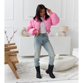 Cizme negre izolate din piele ecologica H602 negru 1