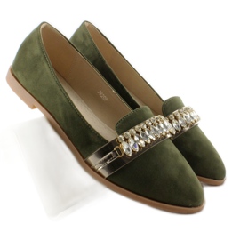 Domni eleganti cu zirconii cubici JH20P Verde 2