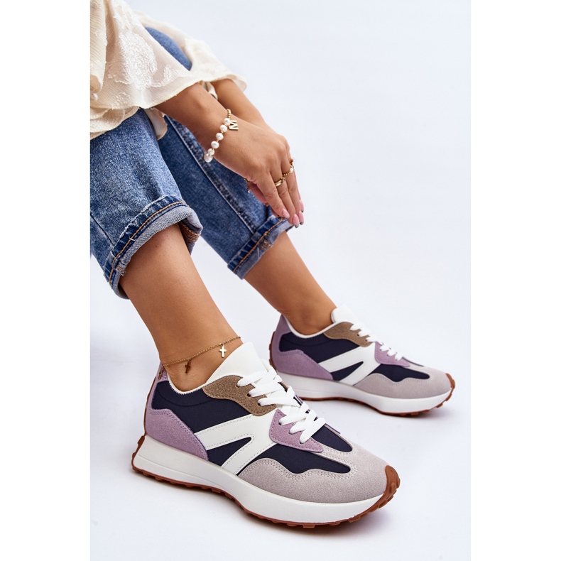 Pantofi sport de damă Mov Chloette violet 1