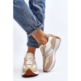 Pantofi sport de damă Chloette bej 1