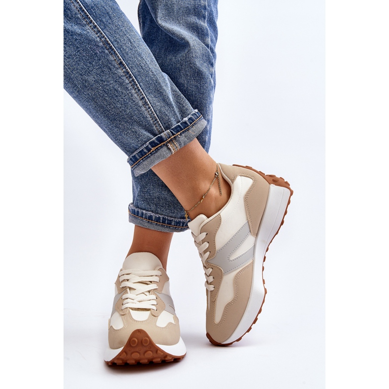 Pantofi sport de damă Chloette bej 1 Pantofi sport de damă Chloette bej 1