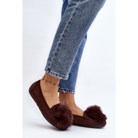 Mocasini De Dama Cu Blana Maro Novas 2 Mocasini De Dama Cu Blana Maro Novas 2